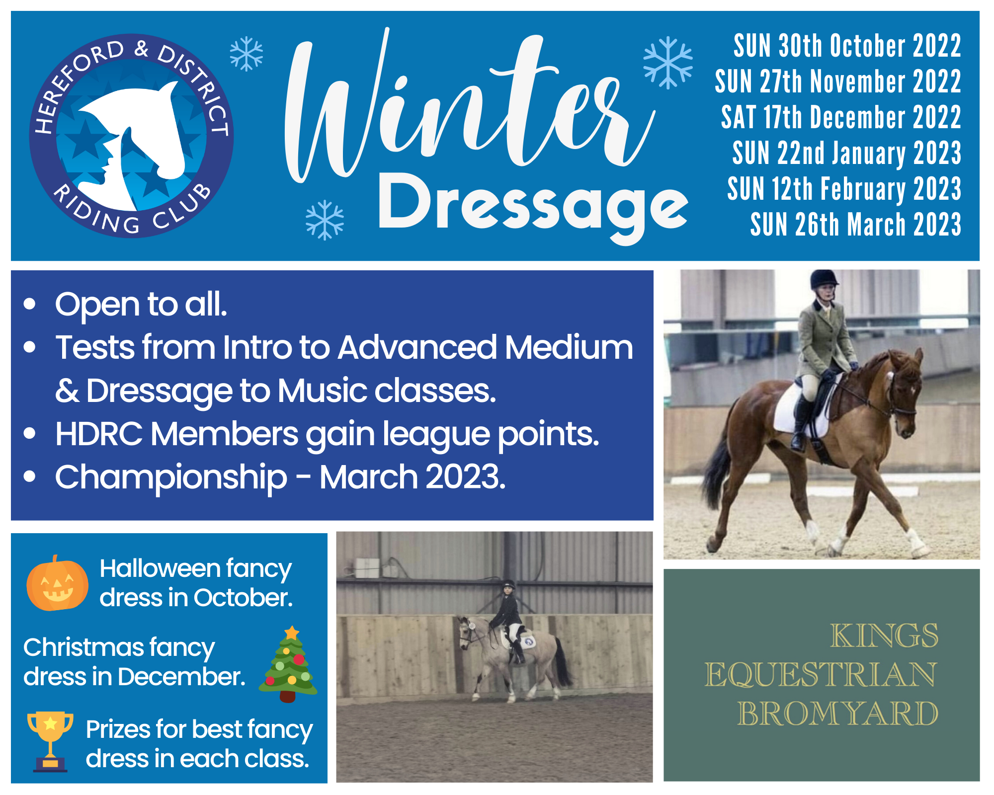 Hereford and District Riding Club H&DRC Training, Shows, Team