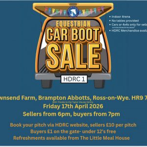 HDRC Car Boot @ Townsend Farm - 17th April